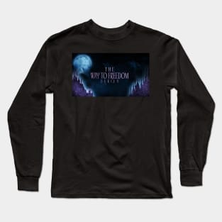 The Way to Freedom - Hered Blue Long Sleeve T-Shirt